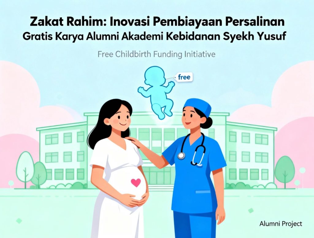 zakat rahim inovasi pembiayaan persalinan gratis karya alumni syekh yusuf