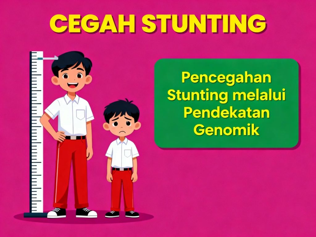pencegahan stunting melalui pendekatan genomik