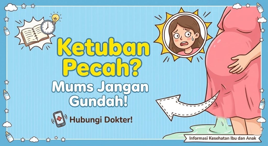 5 tanda bahaya ketuban pecah dini yang sering dianggap keputihan biasa
