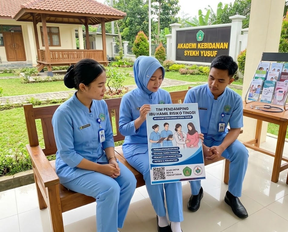 akbid syekh yusuf bentuk tim pendamping ibu hamil risiko tinggi